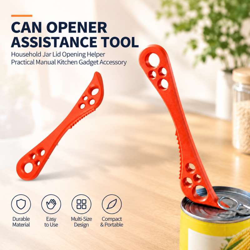 Kitchen Helper Gadgets - Can Opener Assistance Tool Household Jar