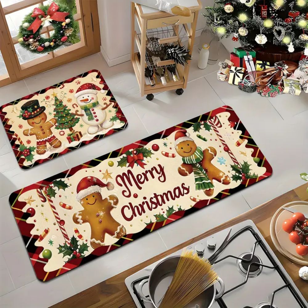 Kitchen Gadgets For Men - VIKAMA 1/2pcs Cartoon Christmas Gingerbread Man