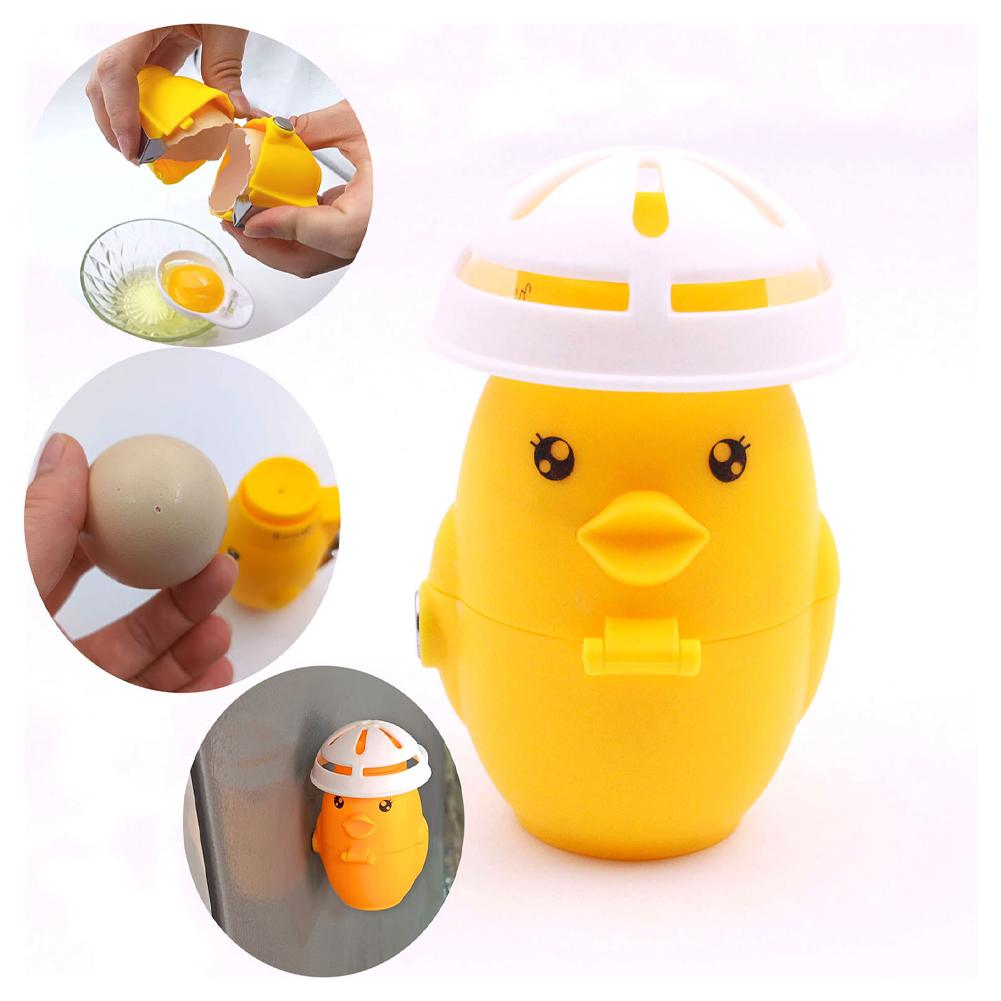 4‑in‑1 Chick Egg Cracker Quick - Egg Separator Tool ulasan dan harga