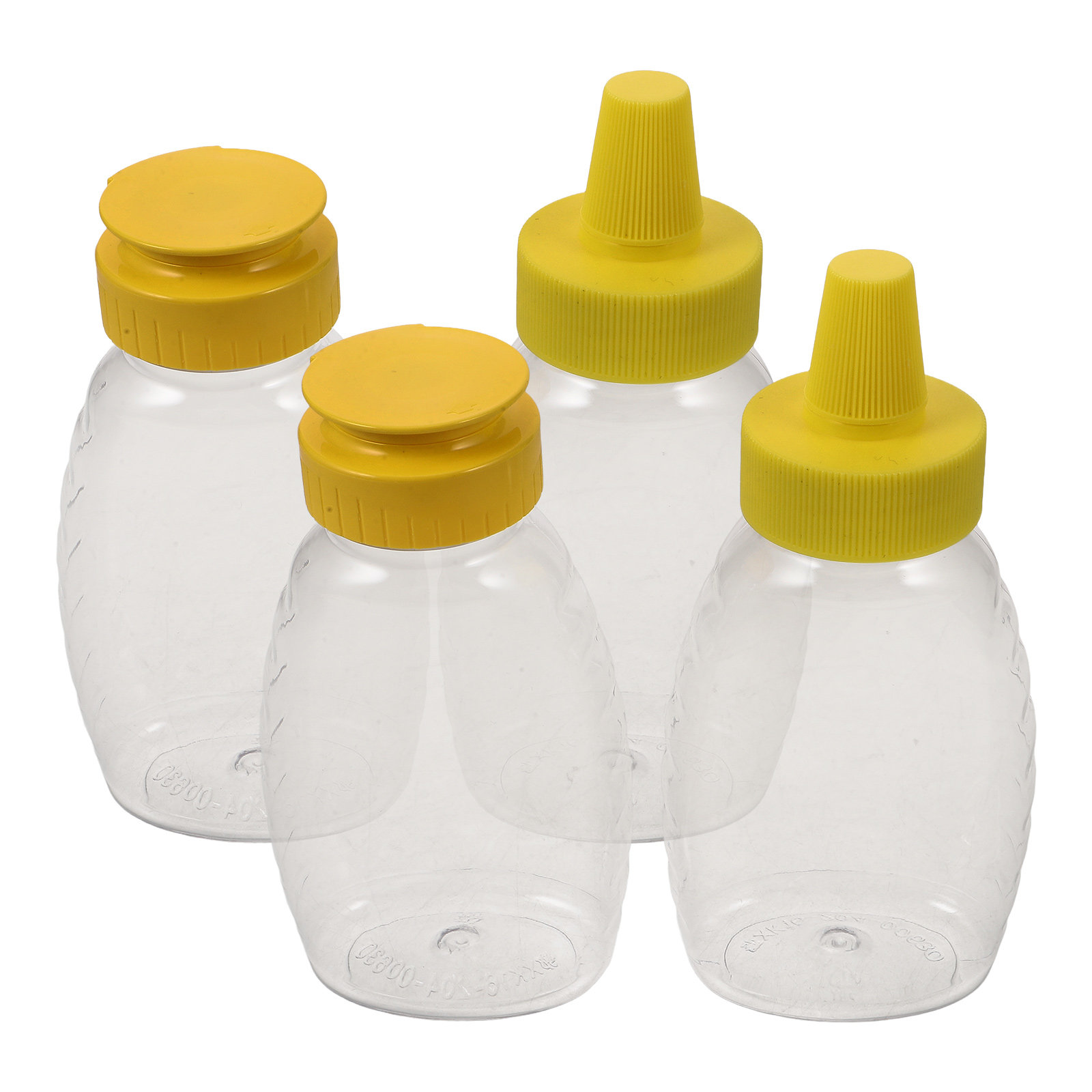 4Pcs Squeeze Bottle Sauce Disp - Kitchen Gadgets Gold ulasan dan harga