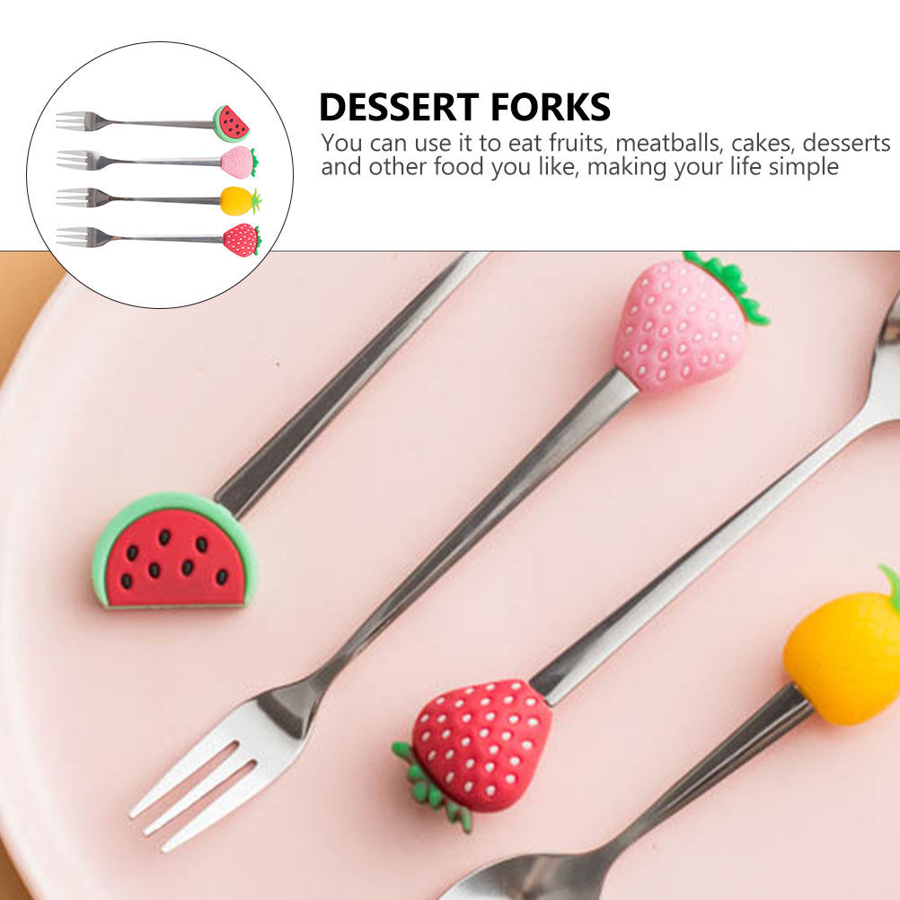 4Pcs Stainless Steel Fruit For - Kitchen Gadgets Gold ulasan dan harga
