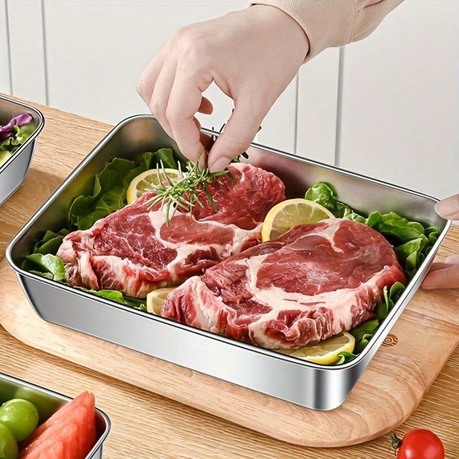 5‑Pack Premium Leak‑Proof Stai - Kitchen Gadgets Organizer ulasan dan harga
