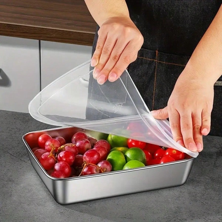 5‑Pack Premium Leak‑Proof Stai - Kitchen Gadgets Organizer ulasan dan harga