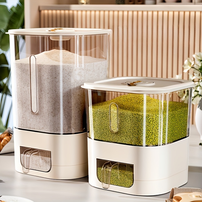 14LB Rice Dispenser, Large Gra - Kitchen Gadgets Organizer ulasan dan harga