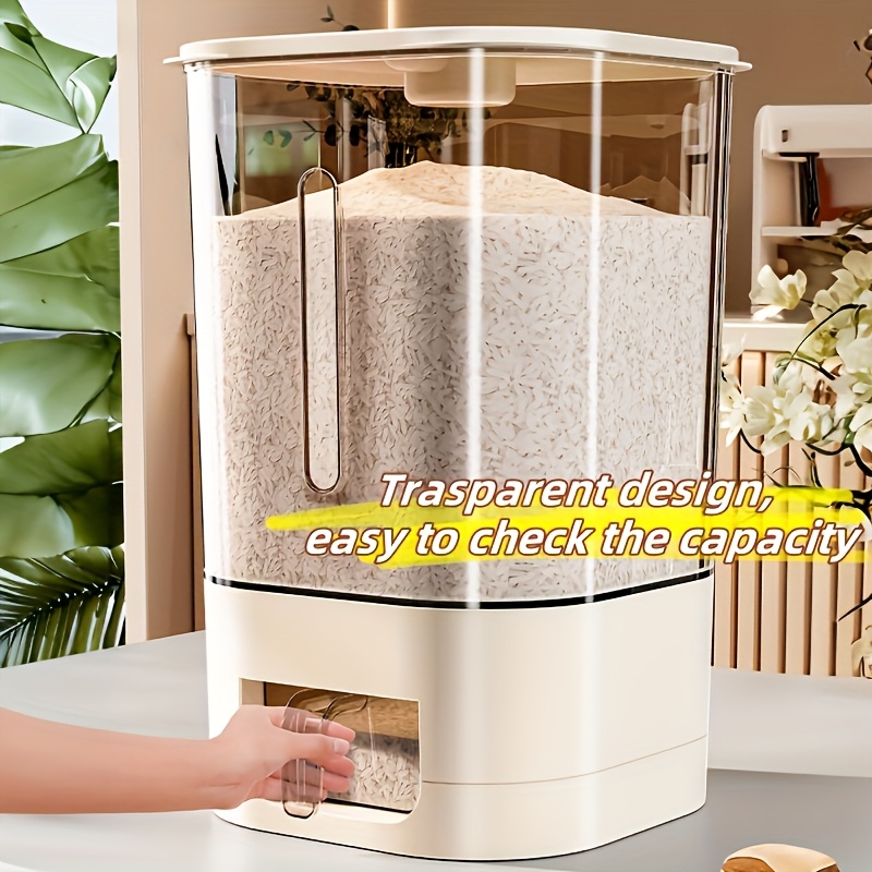 14LB Rice Dispenser, Large Gra - Kitchen Gadgets Organizer ulasan dan harga