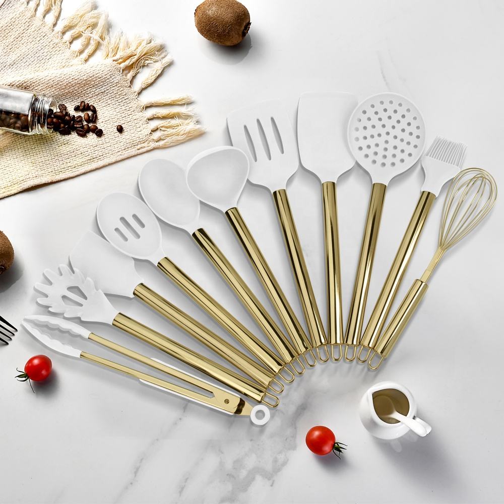 15-Piece Cooking Tool Set, Foo - Kitchen Gadgets Gold ulasan dan harga