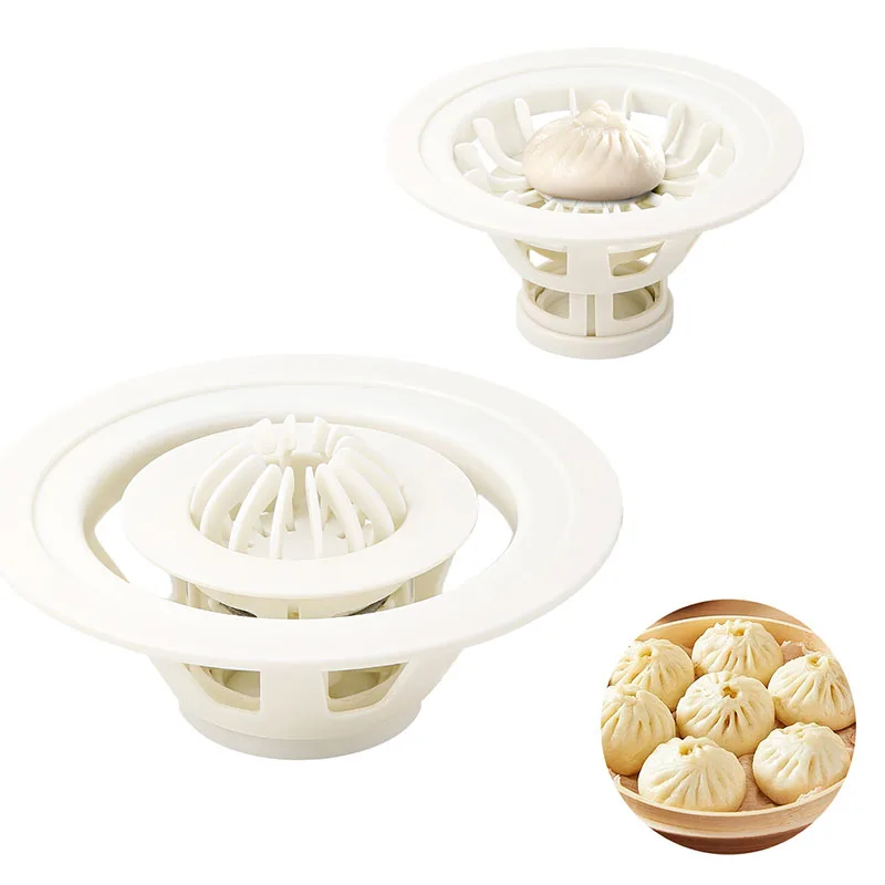 Hot Chinese Baozi Mold DIY Pas - Kitchen Gadgets Dumpling Maker ulasan dan harga